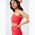Sutien de antrenament Girlfriend Collective Bianca One Shoulder cherry 5