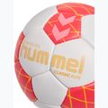 Minge de handbal Hummel Classic Elite HB off white/red/orange size 3 4