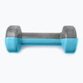 Set de gantere cu suport Meteor 2 x 1 kg / 2 x 2 kg / 2 x 3 kg colorate 30189 5