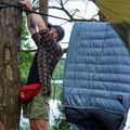 Sac de dormit AURA Nom 200 stânga albastru AU07207 13