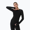 Longsleeve de antrenament pentru femei Cardio Bunny  black