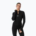 Bluză de antrenament pentru femei Cardio Bunny Zipper Blouse black