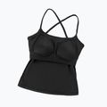 Tricou de antrenament pentru femei Cardio Bunny With Built-in Black bra 6