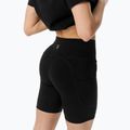 Pantaloni scurți de antrenament pentru femei Cardio Bunny Black biker 4