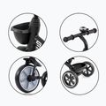 Bicicletă de echilibru cu trei roți Milly Mally Bobby black 11