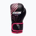 Mănuși de box StormCloud Lynx black/pink 2