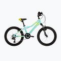 Bicicletă pentru copii KROSS Lea Mini 2.0 celadon/lime/gloss