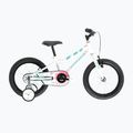 Bicicletă pentru copii KROSS Mini 3.0 white/mint/gloss