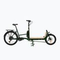 Bicicletă electrică KROSS E-Cargo Space Platform el. green/white/gloss
