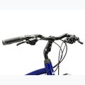 Bicicletă de trekking pentru bărbați KROSS Trans 1.0 navy blue/silver/gloss 4