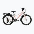Bicicletă pentru copii KROSS Lea Mini 3.0 Eq W pink/pink/gloss