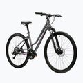 Bicicletă cross pentru femei KROSS Evado 4.0 In grey/pink/gloss 2
