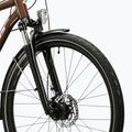 Bicicletă de trekking pentru bărbați KROSS Trans 5.0 brown/silver/gloss 5