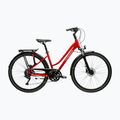 Bicicletă de trekking pentru femei KROSS Trans 5.0 In red/silver/gloss