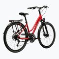 Bicicletă de trekking pentru femei KROSS Trans 5.0 In red/silver/gloss 3