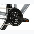 Bicicletă de trekking pentru bărbați KROSS Trans 1.0 grey/black/gloss 8