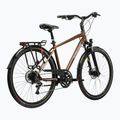 Bicicletă trekking KROSS Trans 5.0 brown/silver/gloss 3