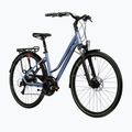 Bicicletă trekking pentru femei KROSS Trans 4.0 In blue/black/matte 2