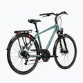 Bicicletă de trekking pentru bărbați KROSS Trans 3.0 green/silver/gloss 3