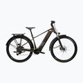 Bicicletă electrică KROSS Influx Suv Hybrid 1.0 820Wh brown/silver/gloss