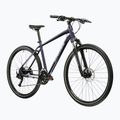 Bicicletă de cross KROSS Evado 5.0 navy/silver/gloss 2