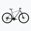 Bicicletă cross KROSS Evado 3.0 grey/teal/gloss