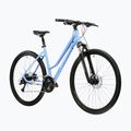 Bicicletă de cross pentru femei KROSS Evado 3.0 In blue/white/gloss 2