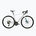 Bicicletă de șosea KROSS Alta 2.0 silver/turquoise/gloss