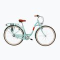 Bicicletă de oraș pentru femei KROSS Sentio W turquoise/copper/matte