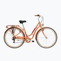 Bicicletă de oraș pentru femei KROSS Sentio Classic W copper/brown/matte