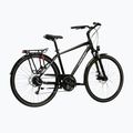 Bicicletă trekking KROSS Trans 3.0 black/grey/gloss 3