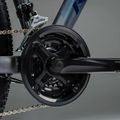 Bicicletă de munte KROSS Hexagon X200 27,5" grey/blue/matte 14