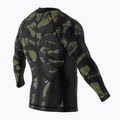 SMMASH Tiger Armour pentru bărbați cu mânecă lungă negru-verde RSO3 5