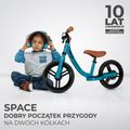 Kinderkraft bicicletă de cross-country Space albastru închis 10