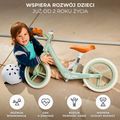 Bicicletă de echilibru Kinderkraft Fly Plus fresh mint 12