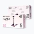 Trotinetă cu trei roți pentru copii Kinderkraft Raket pink 8
