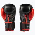 Mănuși din piele Bushido sparring Training, negru, ARB-415 14oz 2