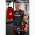 Bushido PAO scut de antrenament din piele naturală Bushido PAO roșu Ars-1201a 6