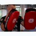 Bushido PAO scut de antrenament din piele naturală Bushido PAO roșu Ars-1201a 7