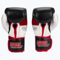 Mănuși de box cu gel din piele naturală Bushido, negru, B-2v11a-12oz 2