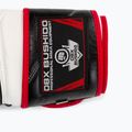 Mănuși de box cu gel din piele naturală Bushido, negru, B-2v11a-12oz 5