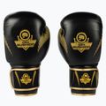 Mănuși de box din piele naturală Bushido, negru, B-2v13-10oz