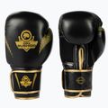 Mănuși de box din piele naturală Bushido, negru, B-2v13-10oz 3