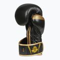Mănuși de box din piele naturală Bushido, negru, B-2v13-10oz 10