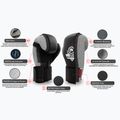 Mănuși de box din piele naturală Bushido, negru, B-2v13-10oz 14