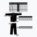 Bushido Gi Elite BJJ Kimono de antrenament BJJ + centură negru DBX-BJJ-2-A2 15