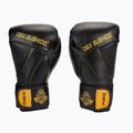 Mănuși de box din piele naturală Bushido, negru, B-2v14-10oz