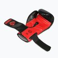 Mănuși de box DBX BUSHIDO "Hammer - Red" Muay Thai negre/roșii 8