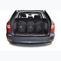 KJUST Skoda Superb Combi 2010-2015 set de 5 pungi pentru compartimentul de bagaje negru. 12