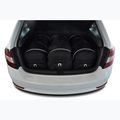 KJUST Skoda Rapid Spaceback set geantă portbagaj 2012+ 3 buc negru 8